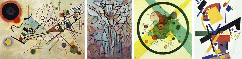 several famous abstract art paintings