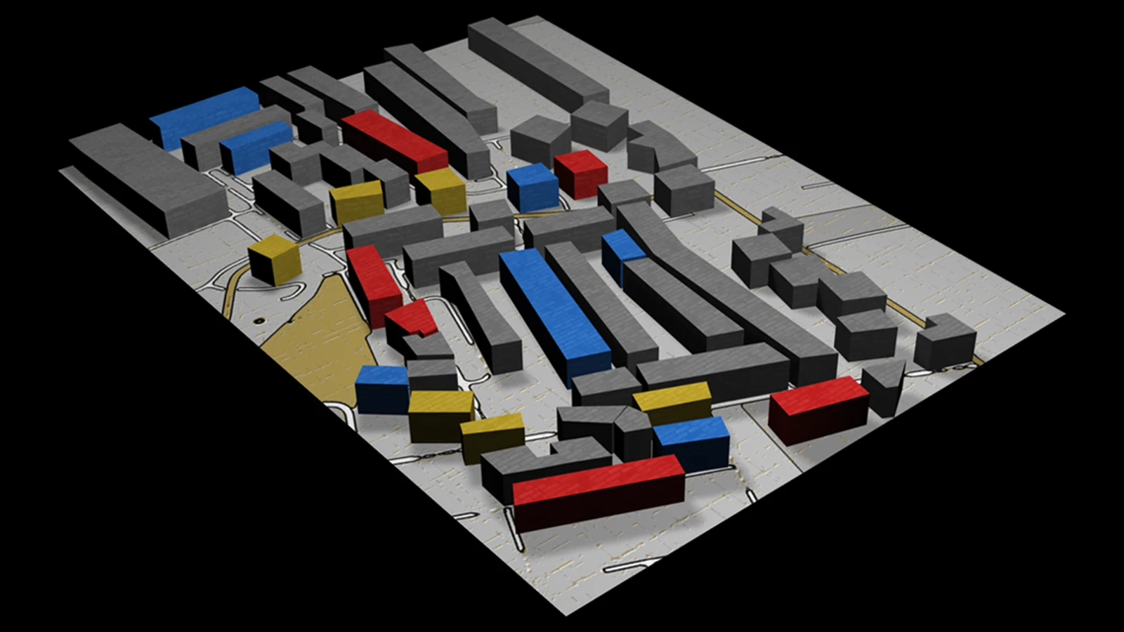 building modelisation around school - Hidden Resistance